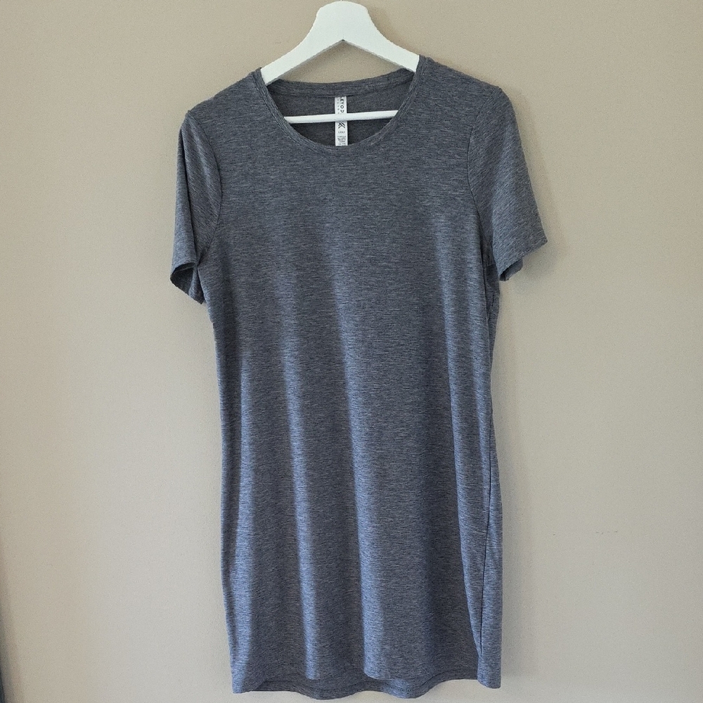 Kyodan Charcoal Athletic Mini Dress